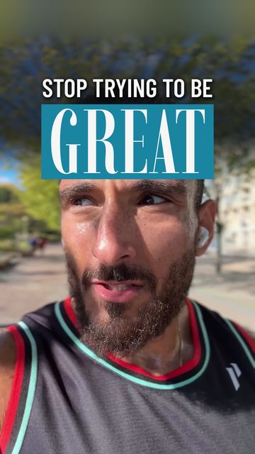 Cover: Stop trying to be great